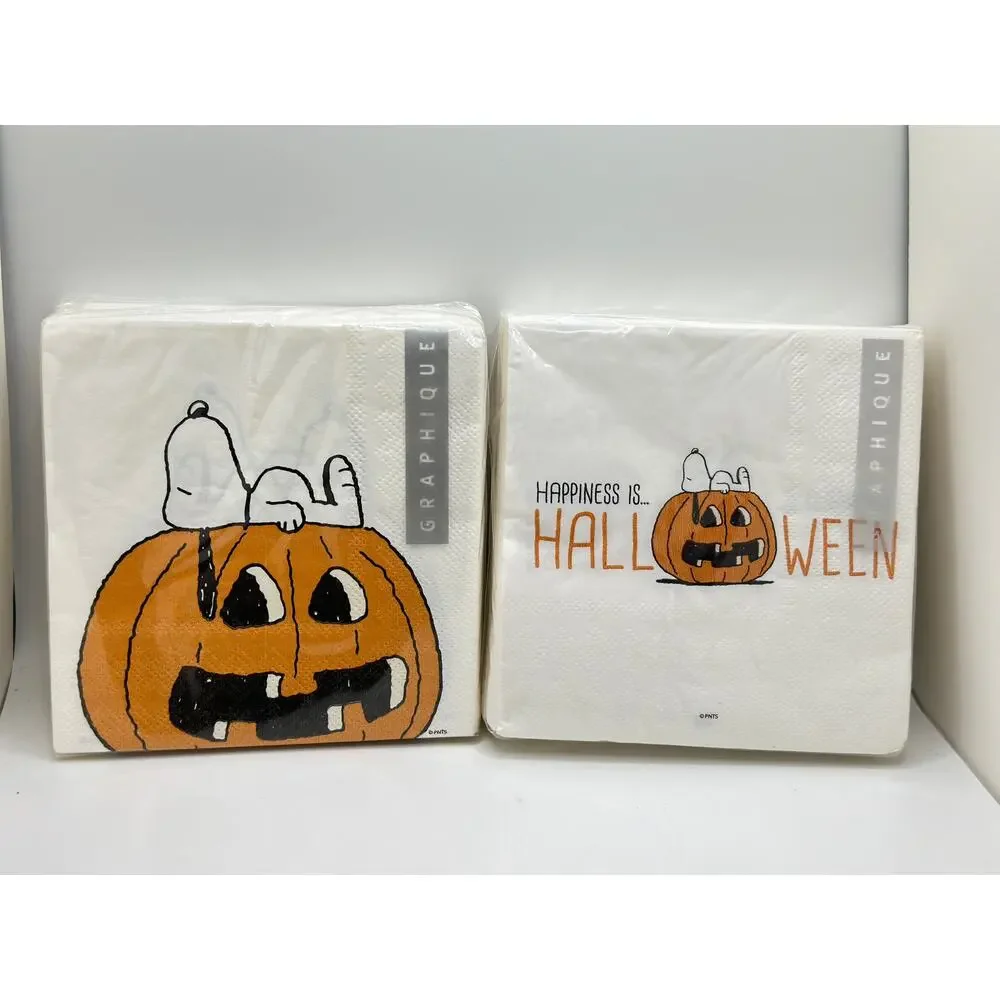 Snoopy Halloween Napkin Set